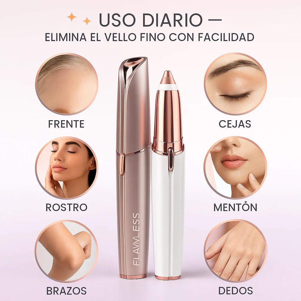 2x1 Depilador facial + Perfilador de cejas