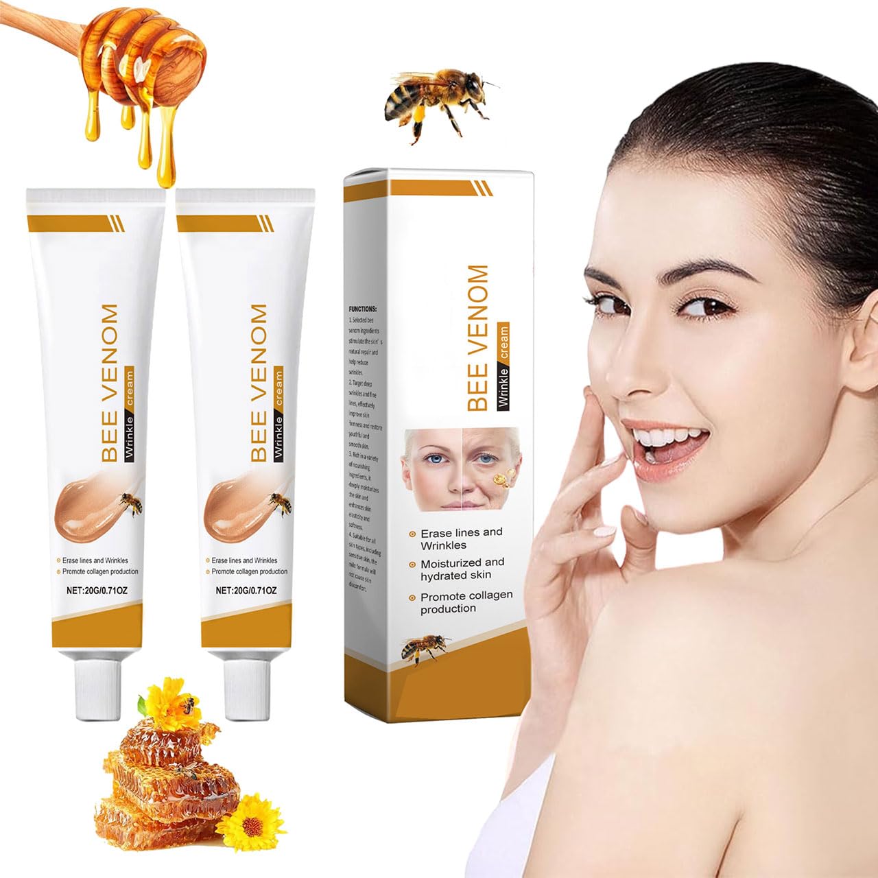 Crema Lifting De Veneno De Abeja Botox