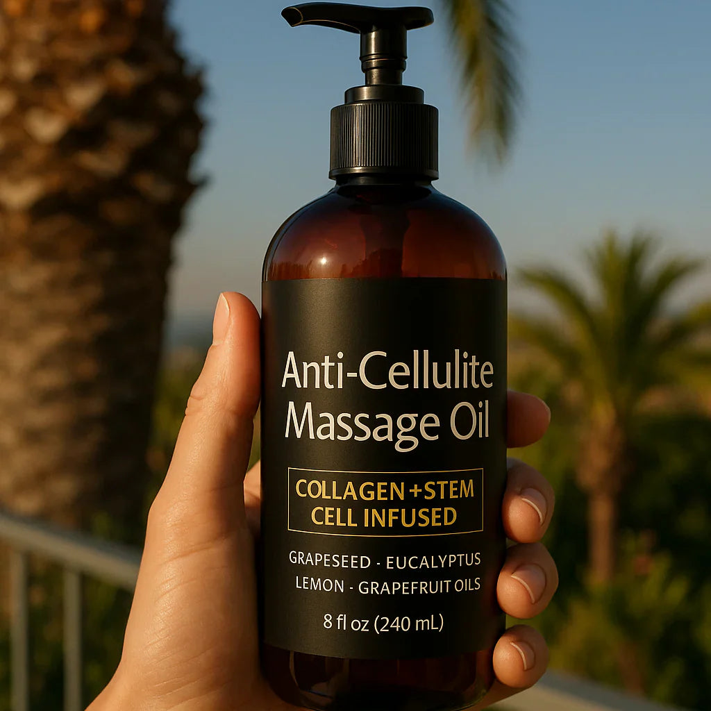 Anti-cellulite massage oil
