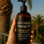 Anti-cellulite massage oil