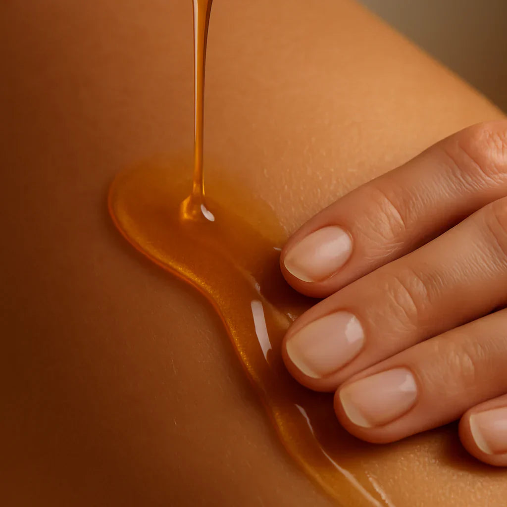 Anti-cellulite massage oil