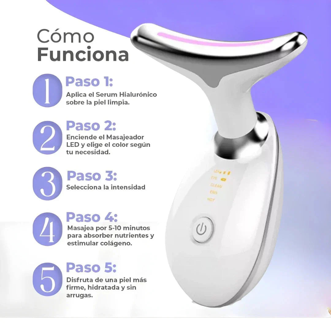 Masajeador Facial antiarrugas